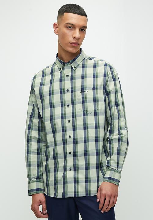 Pringle of Scotland - Jose Pringle Long Sleeve Classic Shirt - Fatigue