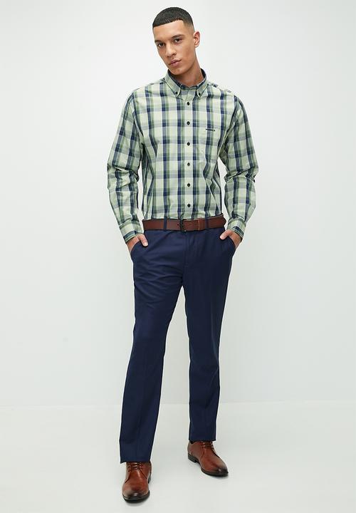 Pringle of Scotland - Jose Pringle Long Sleeve Classic Shirt - Fatigue