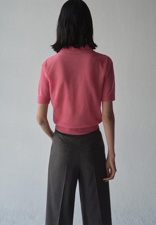 MANGO - Sweater Casparin - Bright Pink