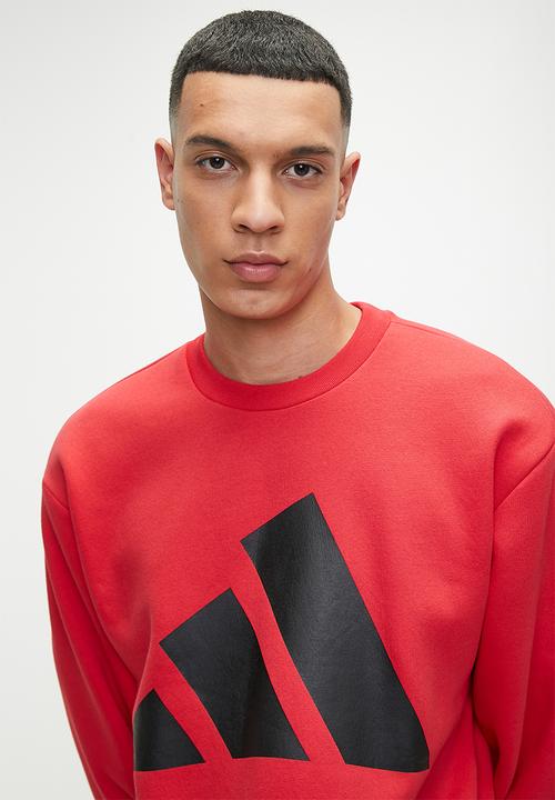 adidas Performance - Big Logo Sweat 2 Purrub - Red