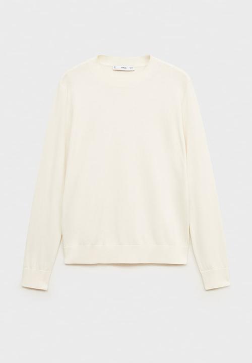 MANGO - Sweater Luka - Light Beige