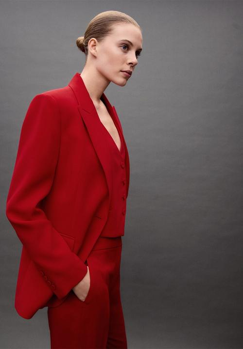 MANGO - Blazer Iguana - Red