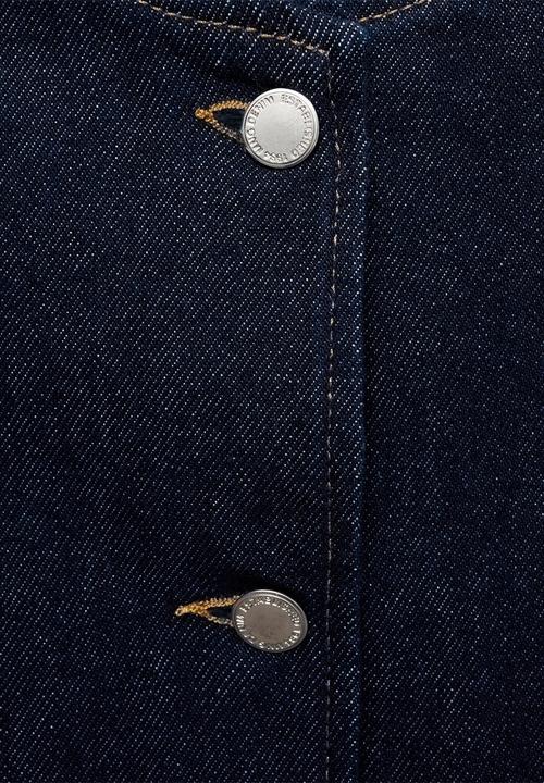 MANGO - Jacket Pipa - Open Blue