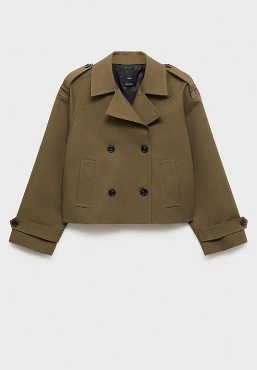 MANGO - Jacket Habana - Beige/Khaki