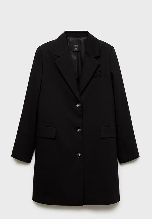 MANGO - Coat Manila - Black