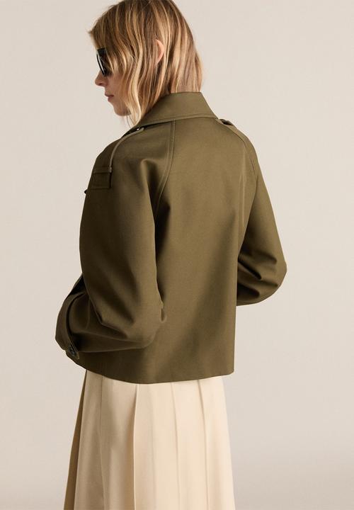 MANGO - Jacket Habana - Beige/Khaki