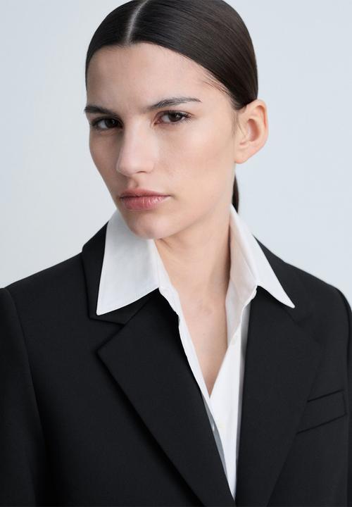 MANGO - Coat Manila - Black