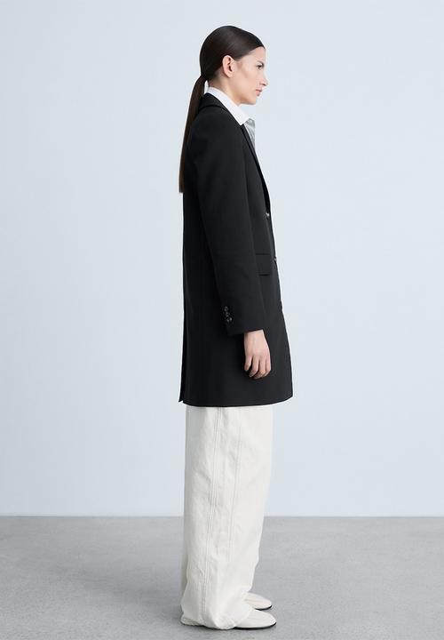 MANGO - Coat Manila - Black