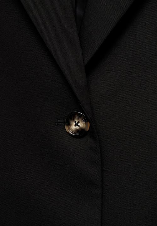MANGO - Coat Manila - Black