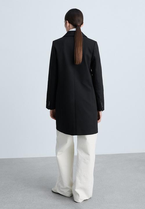 MANGO - Coat Manila - Black
