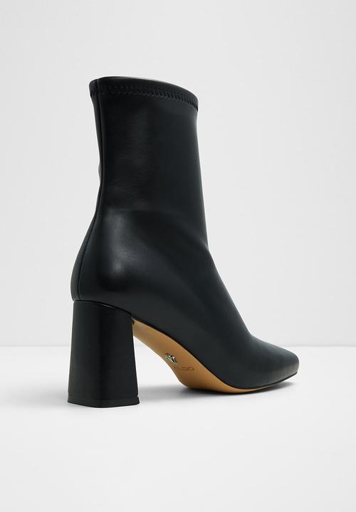 ALDO - Bun Ankle Boot - Black