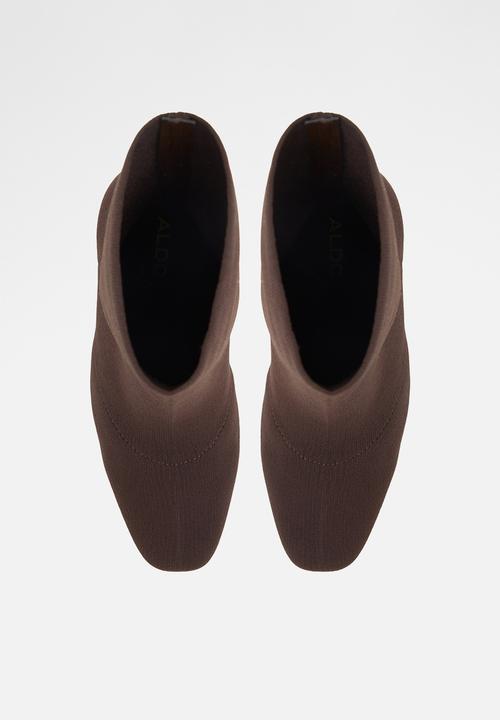 ALDO - Faelora Sock Boot - Brown Overflow