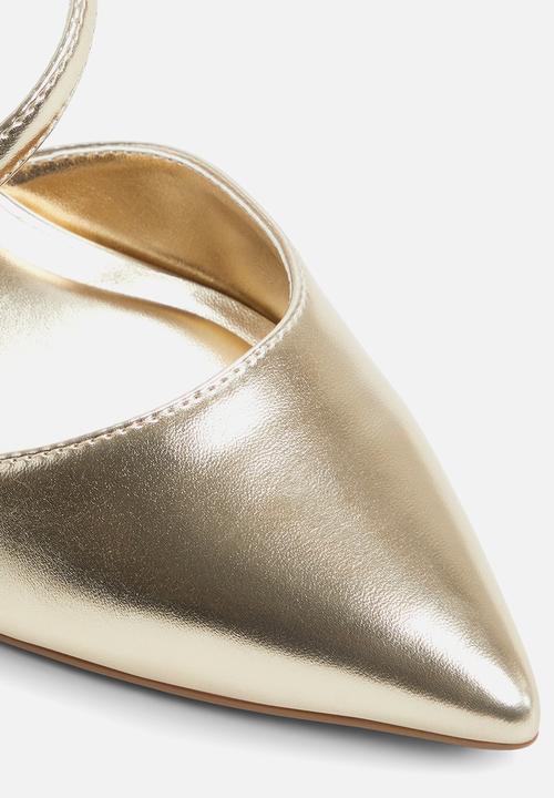 Call It Spring - Novaah closed toe slingback - gold