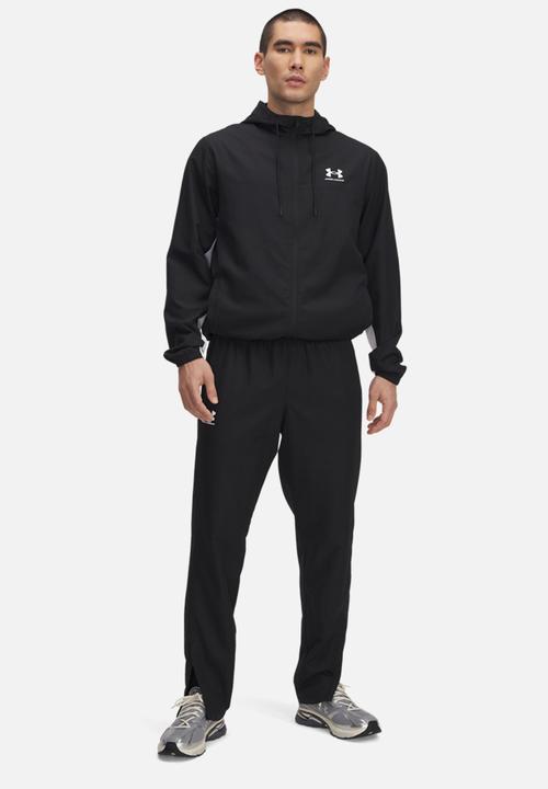 Under Armour - UA Rival Woven Windbreaker Pant - Black & White