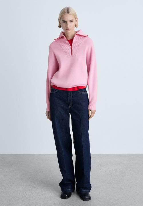 MANGO - Sweater Tizon - Pink