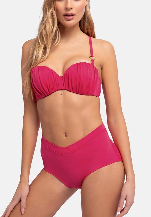 DORINA - Mali light padded bandeau - pink