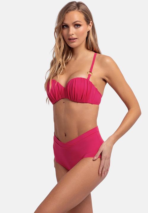 DORINA - Mali light padded bandeau - pink