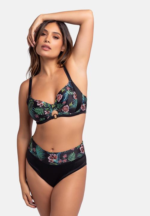 DORINA - Plus Mandika non padded bikini top - black