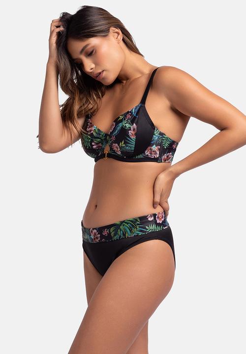 DORINA - Plus Mandika non padded bikini top - black
