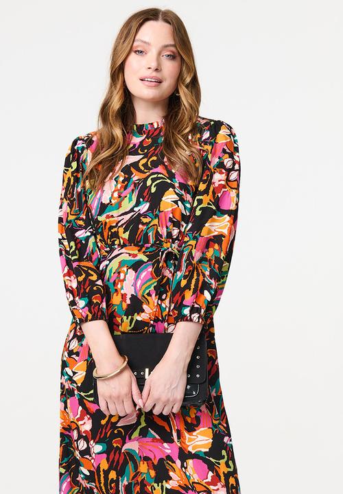 Stella Morgan - Bold Floral printed Maxi Dress - Multi