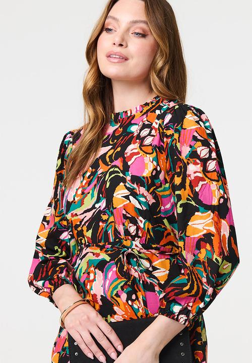 Stella Morgan - Bold Floral printed Maxi Dress - Multi