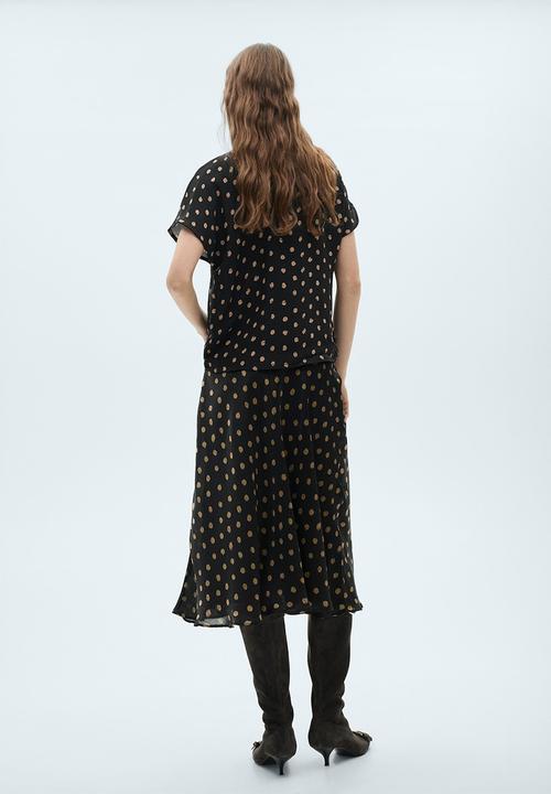 MANGO - Blouse Tody - Black