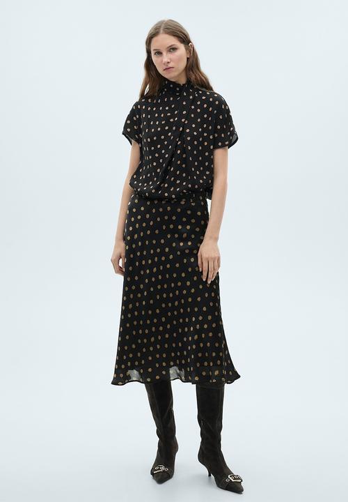 MANGO - Blouse Tody - Black