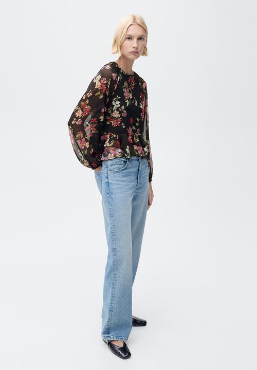 MANGO - Blouse Savage - Black