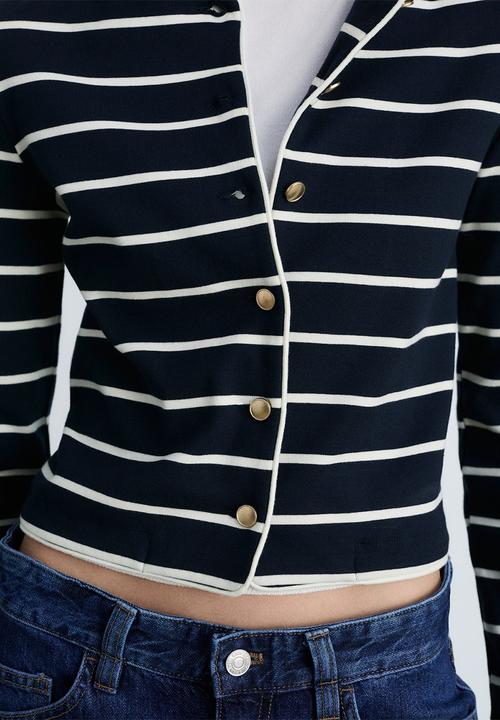 MANGO - Cardigan Porto - Navy
