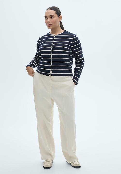 MANGO - Cardigan Porto - Navy