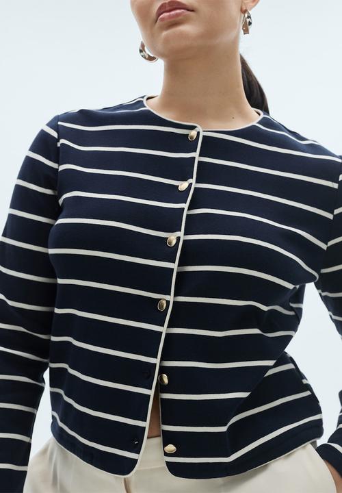 MANGO - Cardigan Porto - Navy