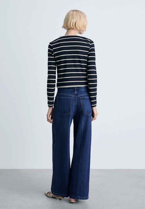 MANGO - Cardigan Porto - Navy