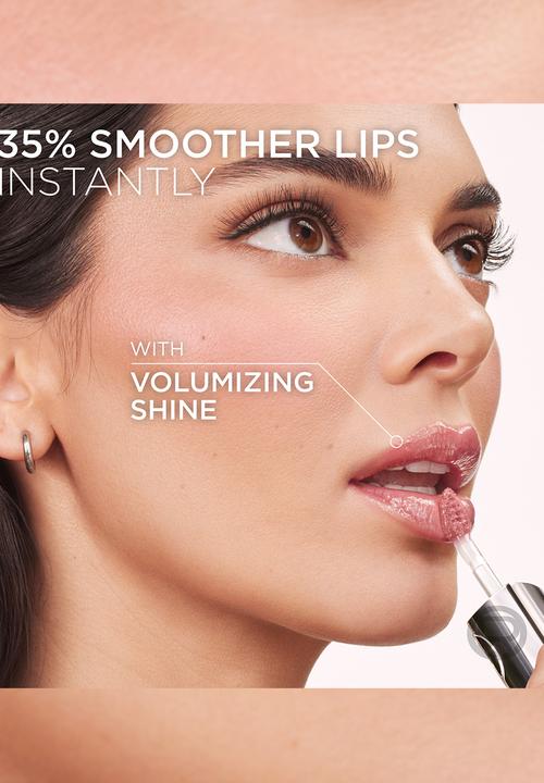 L'Oreal Paris - Plump Ambition- Plumping Lip Oil - 101 Cristal Clear