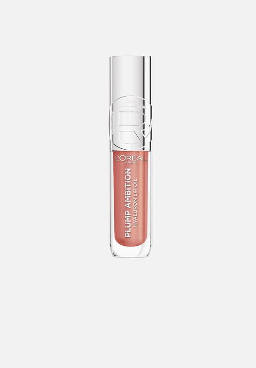 L'Oreal Paris - Plump Ambition- Plumping Lip Oil - 650 Nude Macaron