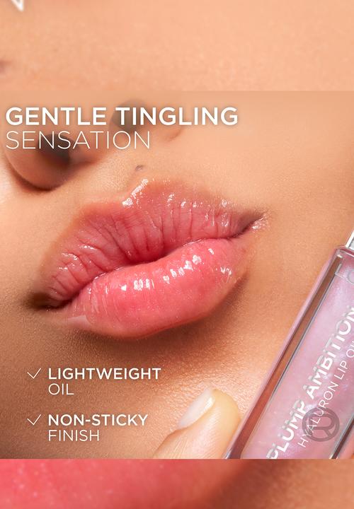 L'Oreal Paris - Plump Ambition- Plumping Lip Oil - 650 Nude Macaron