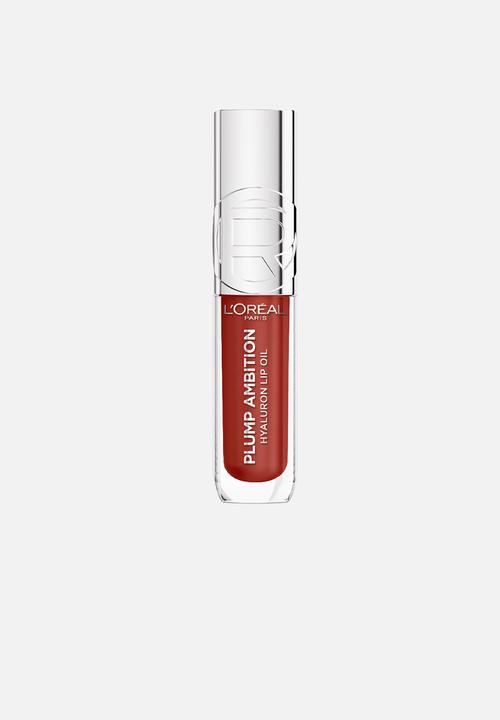 L'Oreal Paris - Plump Ambition - Plumping Lip Oil - 485 Wine O'Clock