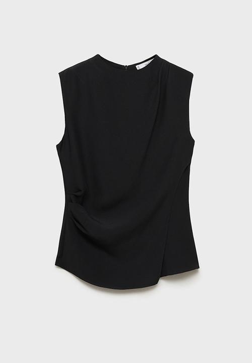 MANGO - Blouse Area - Black