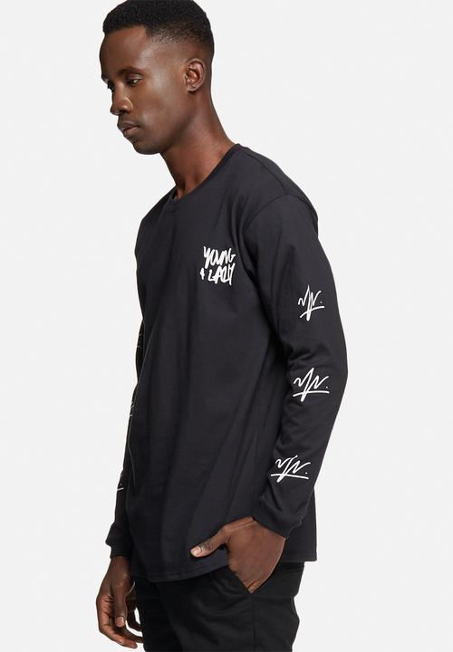 Young and Lazy - Graffiti tee