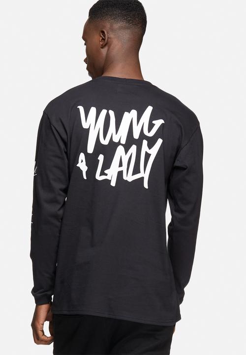 Young and Lazy - Graffiti tee