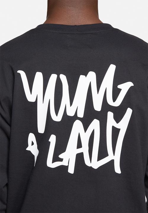 Young and Lazy - Graffiti tee