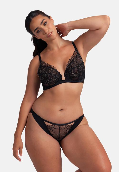 DORINA - Plus Ainsley non padded wired bra - black