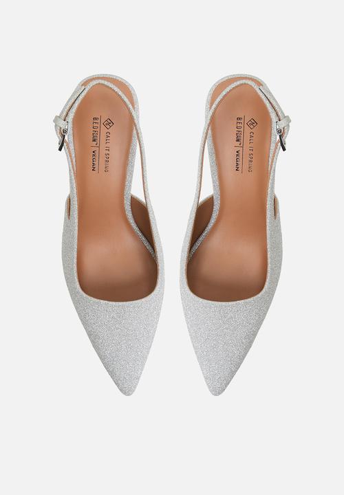 Call It Spring - Opaal slingback - silver