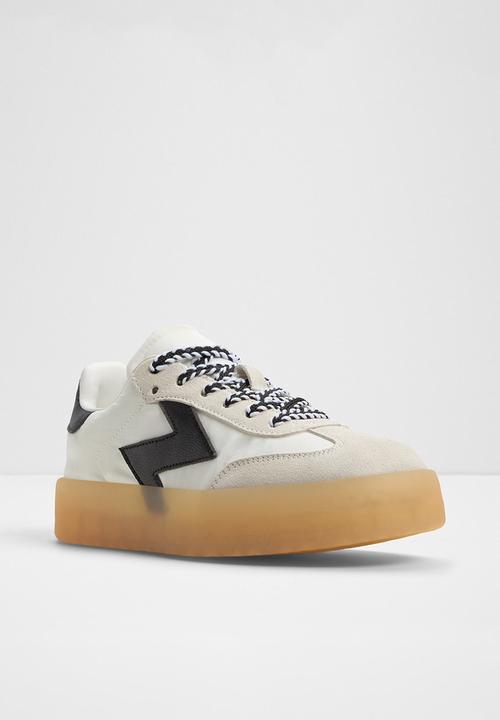 ALDO - Retrostep Sneaker - White/Black