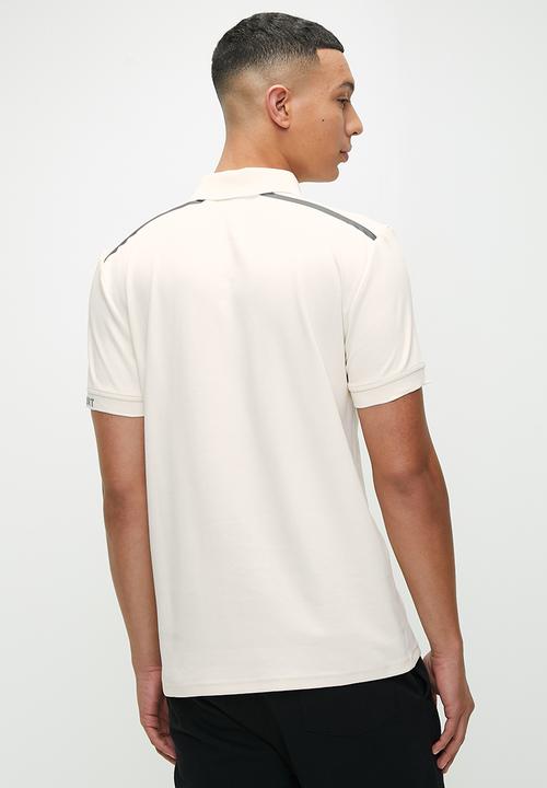 POLO - Men Sport Short Sleeve Golfer - White