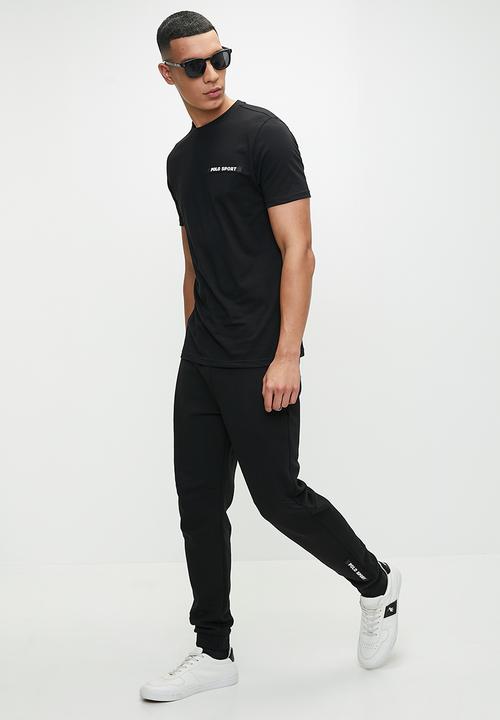 POLO - Men Sport Tech Fleece Jogger - Black