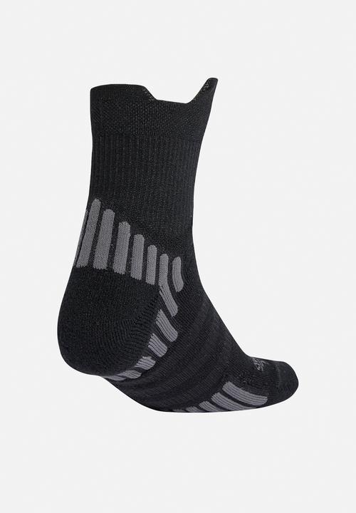 adidas Performance - adidas Performance Training Quarter Socks - Black