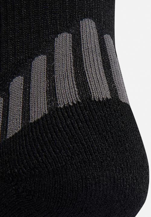 adidas Performance - adidas Performance Training Quarter Socks - Black