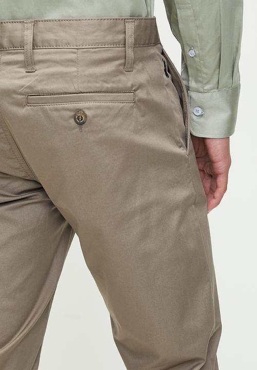 POLO - Mens Essential Slim Leg Pant - Taupe