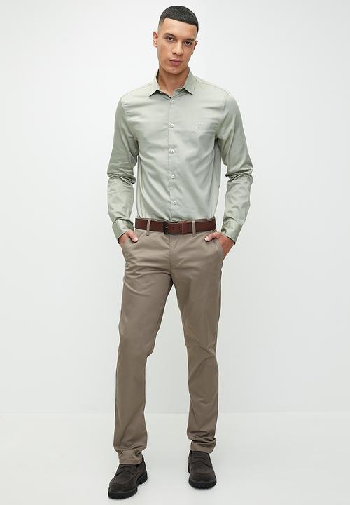 POLO - Mens Essential Slim Leg Pant - Taupe