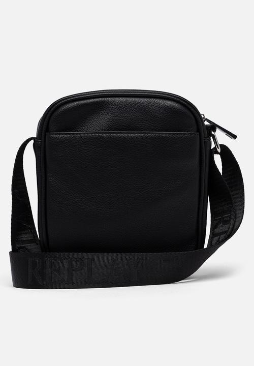 Replay - Recycled Hammered Pu Bag - Black